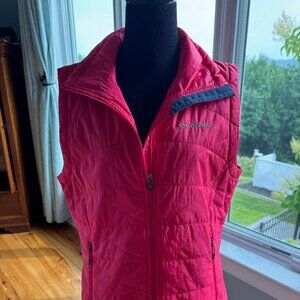 Columbia Omni-heat vest. Red. Size L
